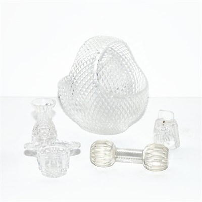 Lot 305 - Group of Glass Table Articles Approximately...