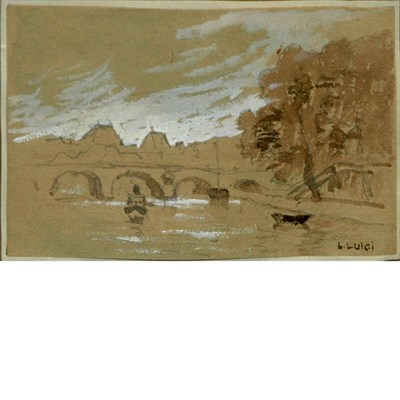 Lot 47 - Luigi Loir French, 1845-1916 Le Port, Paris...