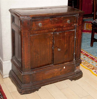 Lot 313 - Italian Baroque Style Oak Cabinet 19th Century...