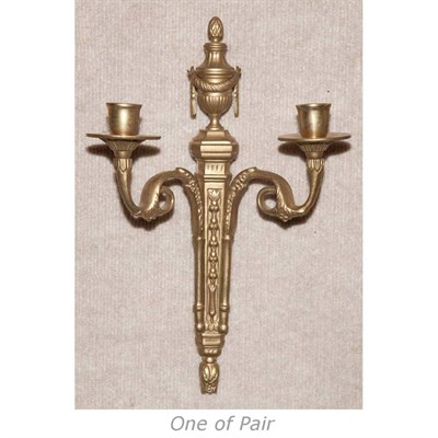 Lot 334 - Pair of Neoclassical Style Gilt-Bronze...
