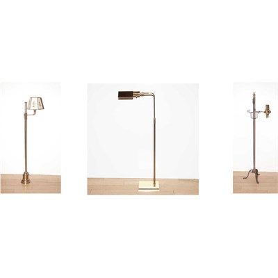 Lot 352 - Group of Four Floor Lamps Height of tallest 58...