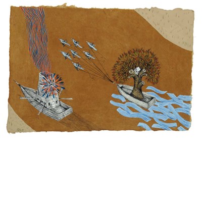 Lot 342 - Andrew Schoultz American, b. 1975 Untitled,...