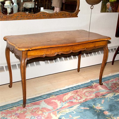 Lot 451 - French Provincial Walnut Table Height 30...