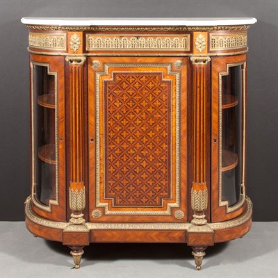 Lot 561 - Louis XVI Style Gilt-Bronze Mounted Walnut and...