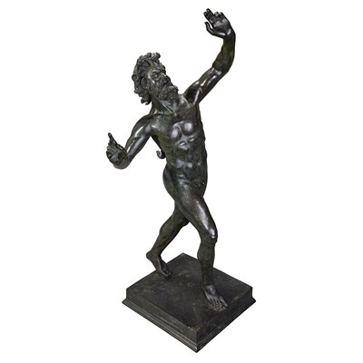 Lot 482 - Grand Tour Souvenir Figure of a Dancing Faun...