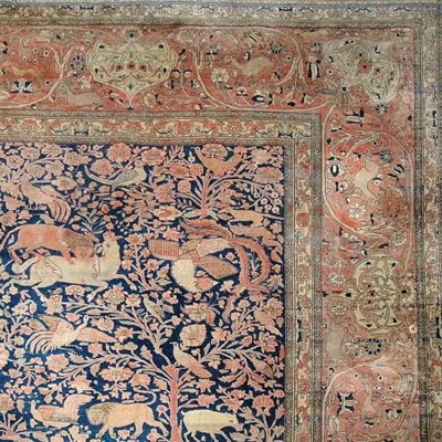 Lot 604 - Mohtashem Kashan Carpet Central Persia, last...