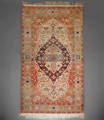 Lot 606 - Mohtashem Kashan Rug Central Persia, late 19th...