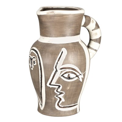 Lot 161 - Pablo Picasso GREY ENGRAVED PITCHER (A.R. 246)...