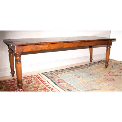 Lot 483 - Victorian Oak Hall Table 19th Century With a...