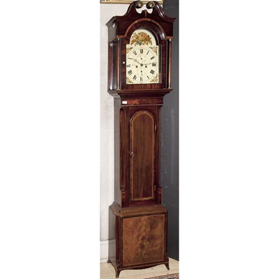 Lot 261 - Scottish Mahogany Tall Case Clock Signed W....