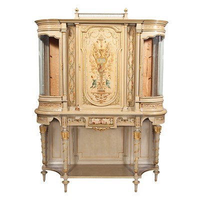 Lot 163 - Louis XVI Style Gilt-Metal Mounted Painted...