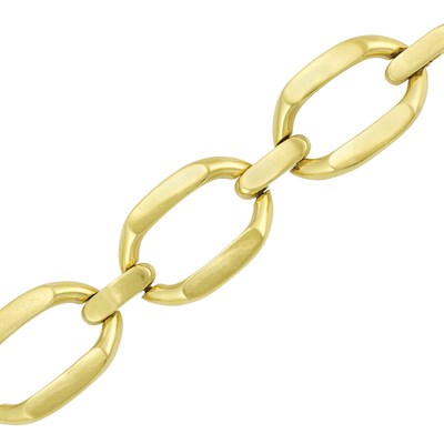 Lot 212 - Gold Link Bracelet