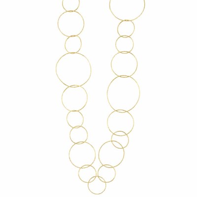 Lot 34 - Double Strand Gold 'Circles' Chain Necklace, Tiffany & Co., Paloma Picasso