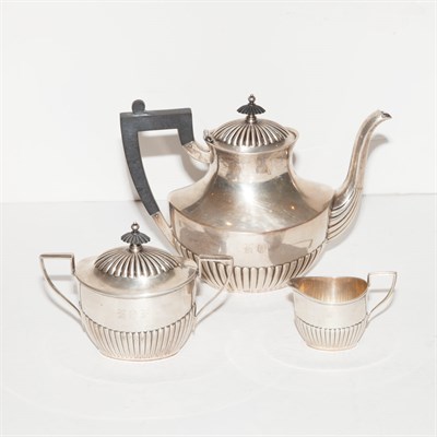 Lot 483 - Assembled American Sterling Silver Six-Piece...