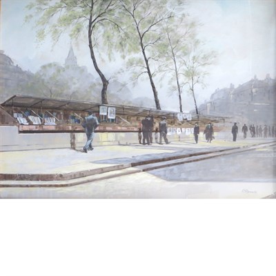 Lot 88 - Paul Renard French, 1941-1997 Along the Seine...