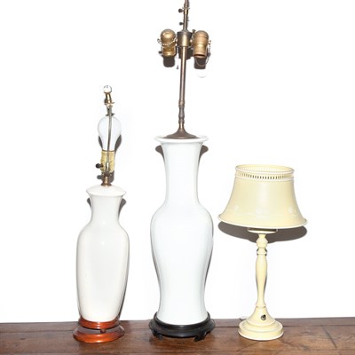 Lot 348A - Group of Four Assorted Table Lamps