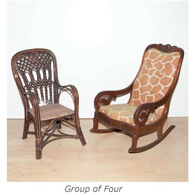 Lot 449A - Group of Four Child's Chairs
