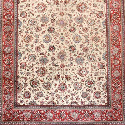 Lot 580 - Sarouk Carpet North Iran, mid 20th century The...