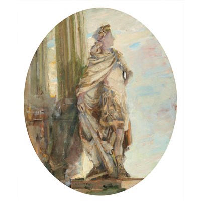 Lot 72 - Walter Gay American, 1856-1937 Statue at...