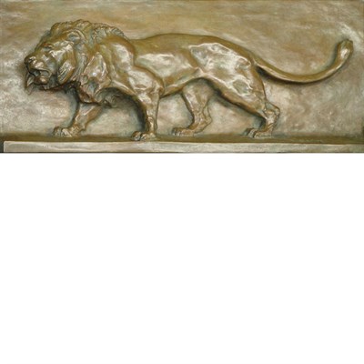 Lot 60 - Antoine-Louis Barye French, 1796-1875 Lion...