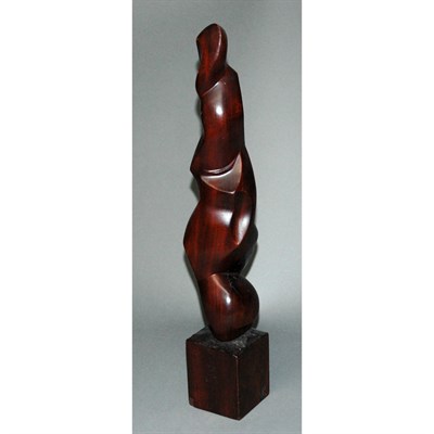 Lot 4 - American School 20th Century Abstract Figure...