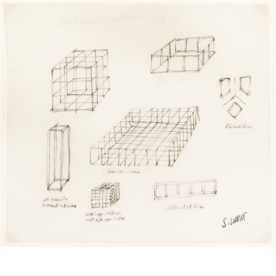 Lot 324 - Sol LeWitt American, 1928-2007 Modular...