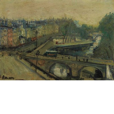 Lot 95 - Arbit Blatas Lithuanian, 1908-1999 View of...