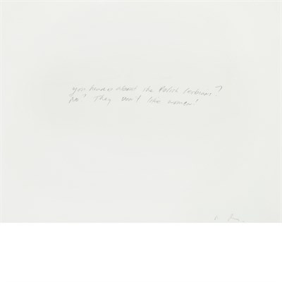 Lot 303 - Richard Prince American, b. 1949 Untitled...