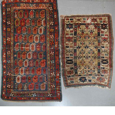 Lot 684 - Two Caucasian Rugs Comprising a Baku rug and a...