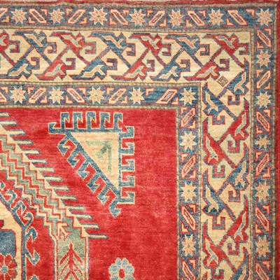 Lot 582 - Kazak Style Carpet Pakistan, contemporary The...
