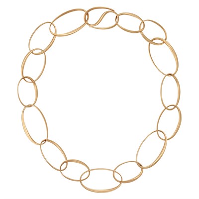 Lot 214 - Gold Link Necklace, Pomellato