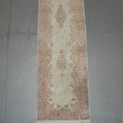 Lot 583 - Kirman Runner Southeast Iran, contemporary...