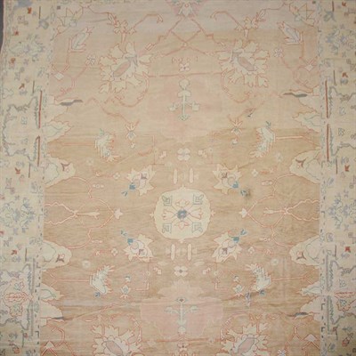 Lot 565 - Oushak Carpet West Turkey, contemporary The...