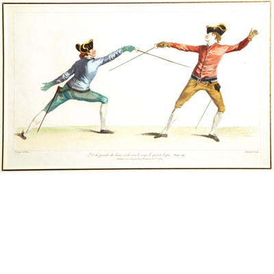 Lot 119 - After J. Gwyn [FENCING STUDIES] Four...