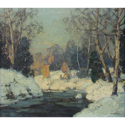 Lot 48 - Walter Koeniger American, 1881-1943 Woodland...
