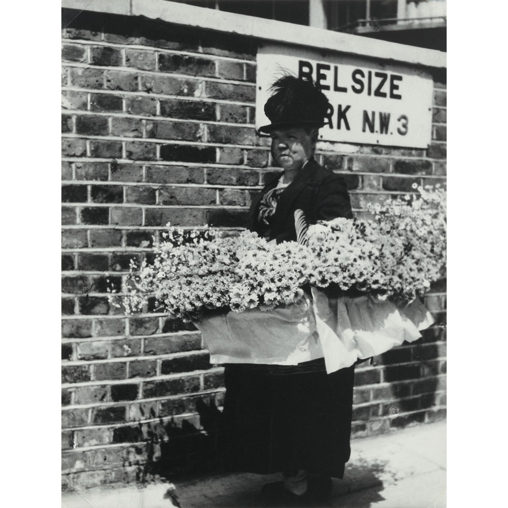 Lot 31 - BRANDT, BILL (1904-1983) Flower seller in...
