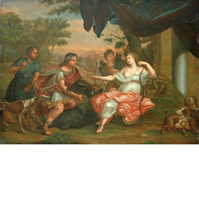 Lot 23 - French School 17th/18th Century Meleager...