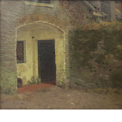 Lot 72 - William Magrath Irish, 1838-1918 Cottage...