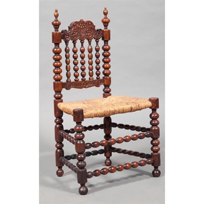 Lot 106 - Continental Baroque Walnut Child's Chair 18th...