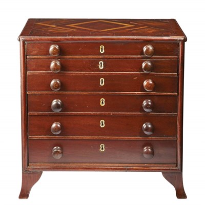 Lot 277 - English Mahogany and Specimen Wood Collector's...