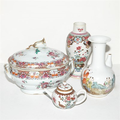 Lot 515 - Group of Chinese Export Famille Rose Porcelain...