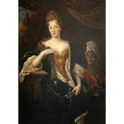 Lot 40 - Attributed to Sir Godfrey Kneller The Duchess...