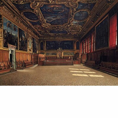 Lot 32 - Josef Theodor Hansen Danish, 1848-1912 Sala...