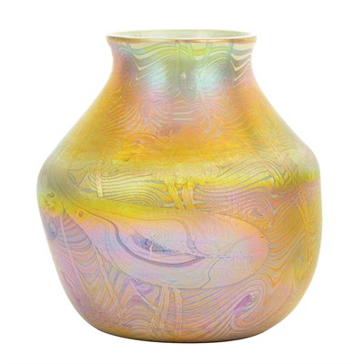 Lot 519 - Tiffany Favrile Glass Vase First quarter of...
