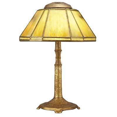 Lot 526 - Tiffany Studios Gilt-Bronze and Favrile Glass...