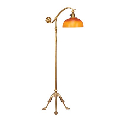 Lot 529 - Tiffany Studios Gilt-Bronze and Gold Favrile...