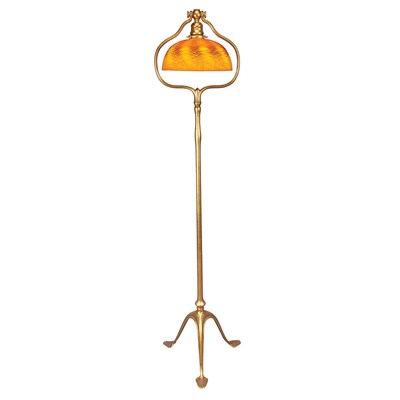 Lot 531 - Tiffany Studios Gilt-Bronze and Gold Favrile...