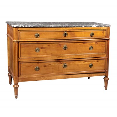 Lot 250 - Louis XVI Cherry Commode 18th/19th Century The...