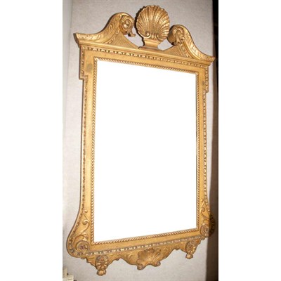 Lot 276 - George II Style Gilt-Wood Mirror The...