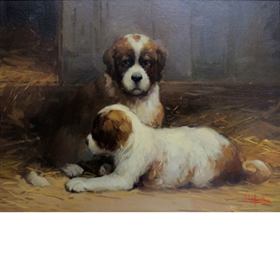 Lot 71 - Jean Lefort French, b. 1948 St. Bernard...